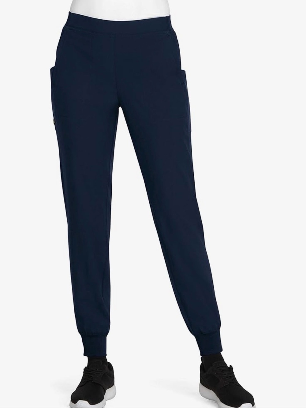 KOI 744 Women's Cherish Jogger Navy Blue Bottom Scrub Regular Plus Size 5X